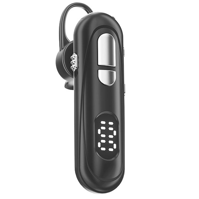 Беспроводная гарнитура Наушники с одним подвесным ухом L19 Светодиодный цифровой дисплей Bluetooth-наушники Стерео кнопка объемного звучания Наушники-вкладыши для телефонов