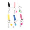 Badminton Keychain Unique Colorful Delicate Keyrings for Valentine Anniversary Birthday Gifts