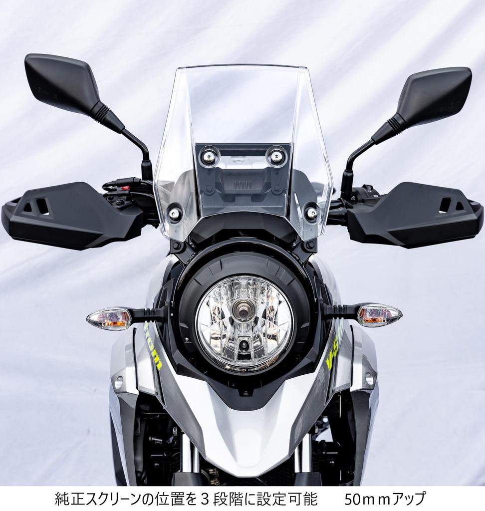 Крепление для мотоцикла Kijima, стойка для оригинальной трубы экрана, диаметр, эффективная длина 155 мм, V Strom 250 22,2 мм 204-0689