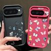 Красивый матовый чехол для телефона с рисунком бабочки для Google Pixel 9 Pro XL 8 Pro 8A, защита объектива, мягкий противоударный бампер из ТПУ