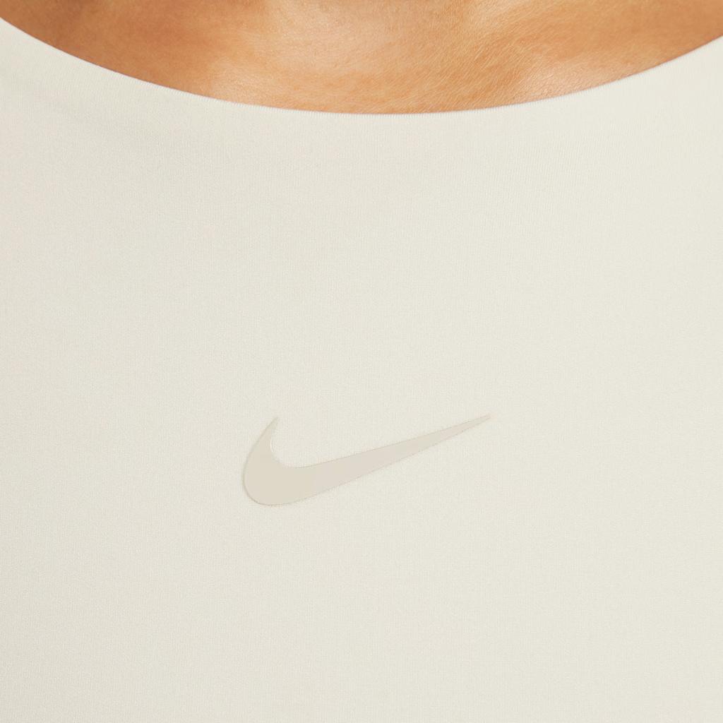 Nike Однотонный облегающий боди с логотипом Женский боди Белый HQ7007-104