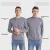 Men's Merino Wool Cotton Fleece Sweater - Autumn Style Warm Top