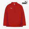 Футболка Galleria Puma Team Goal Training 1/4 с длинным рукавом и молнией, красная 65862901