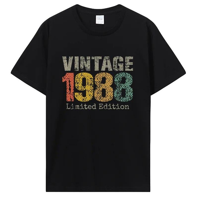 Винтажная футболка с микстейпом в стиле ретро Best Of 1988, футболка с кассетой на день рождения для женщин, футболка для папы и матери, уличная одежда