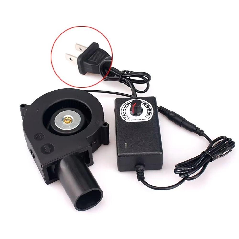 1 шт. Прочный маленький нагнетатель для BBQ, 3700 об/мин, тип 7530, 220 В/110 В, с регулятором скорости, вентиляторы для приготовления пищи