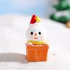 Полезная рождественская фигурка из смолы, стильная коллекционная изящная работа