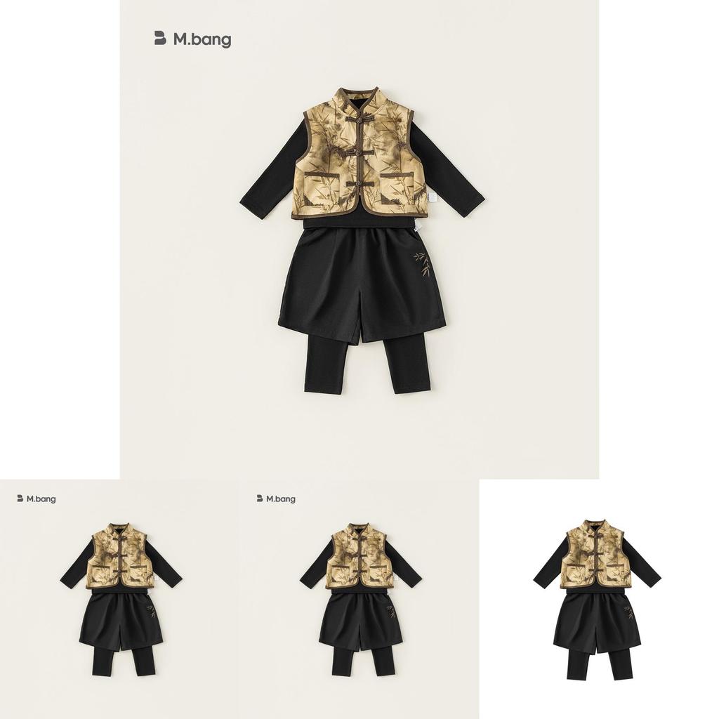 Boy Child Suit Set With Polyester Fabric For Spring And Autumn Playwear