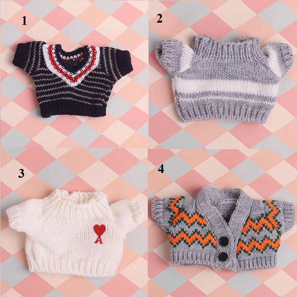 Подарочные игрушки 20 см Кукольная одежда Вязаный свитер Одежда для куклы Теплый свитер Куклы Свитера Топы