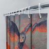 Owls Shower Curtain Nature Forest Birds Wildlife Tapestry Home Decor Bathroom Set Vintage Artistic Wall Hanging Room Divider