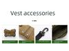 1000D Тактический жилет для собак MOLLE для прогулок и тренировок