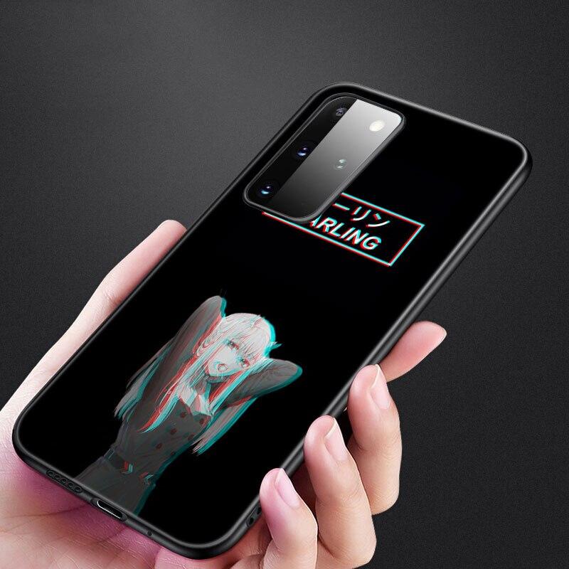 Чехол Zero Two Darling in the FranXX Anime для Samsung Galaxy S20 S21 FE S10 Lite Note 20 10 Lite S8 S9 S10E S10 Plus Ultra Cover