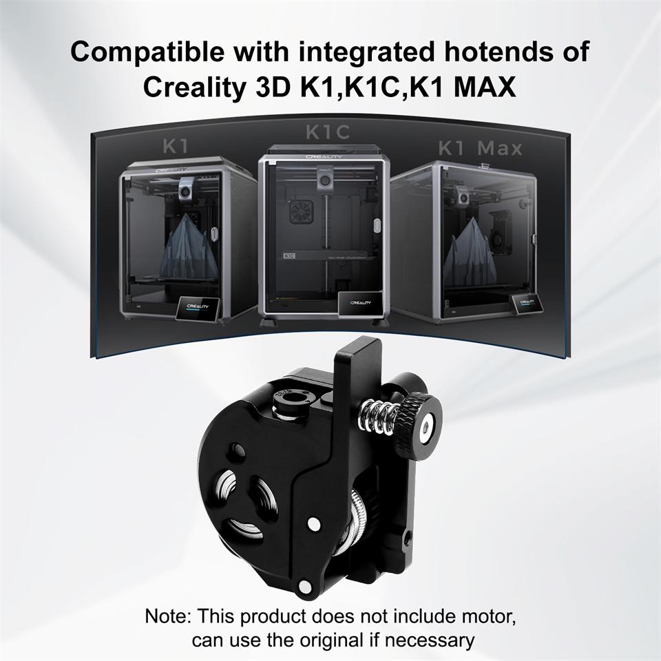 Новый улучшенный экструдер для Creality K1 K1C K1 Max Экструдер Hummingbird с мотором Комплект механизма экструзии для деталей 3D-принтера K1