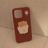 Applicable To Apple 16 Mobile Phone Case 17promax Fun Food Fries Iphone14 Three-dimensional 13 Korean 12 Silicone