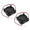 2 Pcs Hot End Cooling Fan 24V Double Ball Bearing 5500RPM High Speed Extruder Hot End Fan for SV08