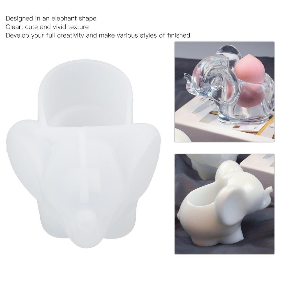 Reusable Silicone Casting Mould Flexible Resin Casting Mould 3D Storage Ornament  Crafting Projects