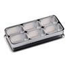 Oya Seisakusho Press No. 00 Yakumi Container, 6-Pack, 18-8 Stainless Steel, Made In Japan, AYK14006