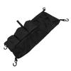 Camping Cart Side Storage Bag Oxford Cloth Multi Compartments Foldable Wagon Side Pocket Bag Black