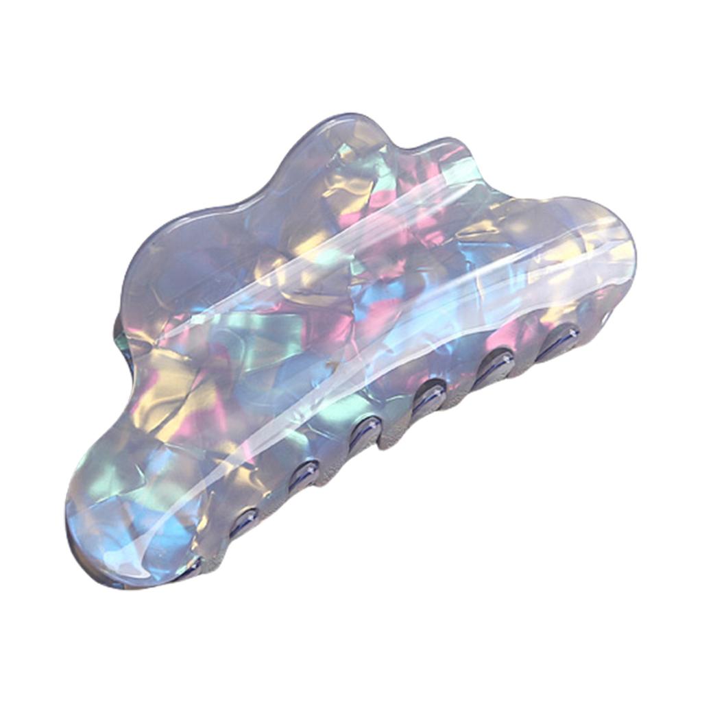 Aesthetic Hair Claw Clip Shimmering Hair Shaping Jaw Clip Ponytail Holder Spring Clamp for Female Various Hairstyles