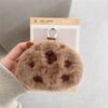 Плюшевый чехол с рисунком под коровью кожу подходит для Bluetooth-гарнитуры Apple AirPods 1-го поколения, защитный чехол для гарнитуры Pro1, крепление-карабин 1-го поколения