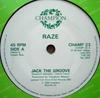 7-дюймовая пластинка RAZE - Jack The Groove CHAMP23 Чемпион 1986 Великобритания Дэнс и Электроника Б/У