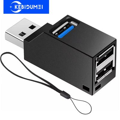 USB 3.0 Хаб Адаптер Мини USB 2.0 Хаб Удлинитель 3 Порта USB Хаб Высокоскоростная Передача Данных USB Разветвитель Док-станция для ПК Ноутбука