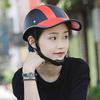 Baseball Cap Style Motorcycle Half Helmet Safety Cycling Helmet Light Bike Hard Hat  Racer