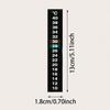 1-5 шт. Аквариумный аквариум Полоска Наклейка-термометр с изменением цвета Самоклеящаяся Липкая Наклейка с двойной шкалой Инструменты для измерения температуры