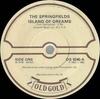 7inch Record SPRINGFIELDS - Island Of Dreams / Silver Threads & OG9240 Old Gold 1982 UK Pop Used
