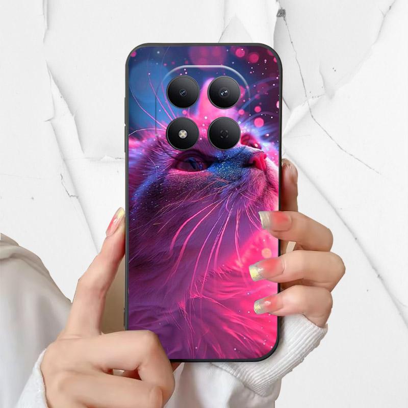 Чехол для телефона Xiaomi Poco M8 Pro Стильные защитные чехлы для камеры для Redmi Note 15 Pro Plus Pro+ 5G Coque Мягкий ТПУ Funda