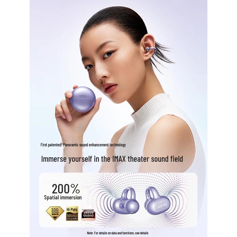 Sanag S6S Pro Bluetooth-наушники с открытым ухом на клипсе