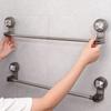 Suction Cup Towel Rack Wall Mounted Clothes Drying Rack Durable Slipper Rack