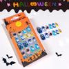 24Pcs/set Pumpkin Children Halloween False Nails Ghost Kids Fake Nail Extension  Girls