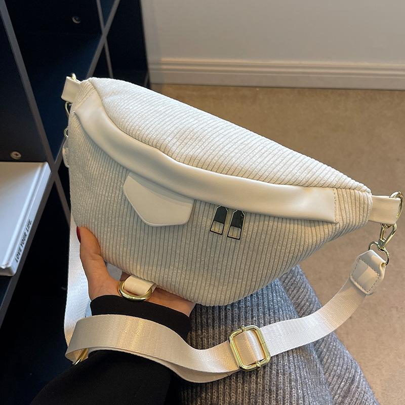 Модные трендовые женские поясные сумки, простые однотонные, большой емкости, студенческие поясные сумки, уличный стиль, крутая женская сумка через плечо на груди