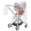 Clear Universal Baby Stroller Rain Cover - Waterproof Windproof Multi-Use Canopy Protects Baby During Travel Practical Accessory