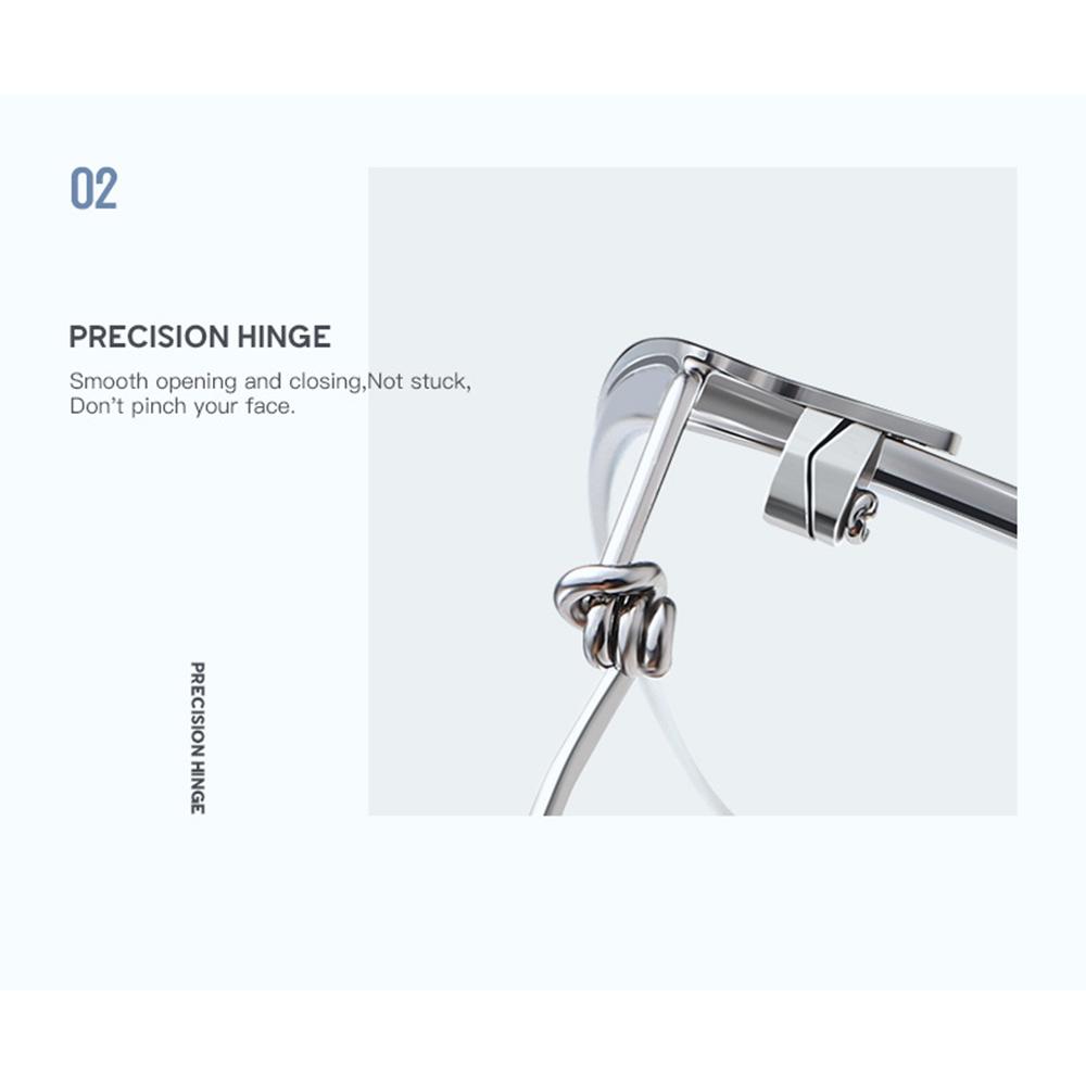 Представительский стиль Легкая классическая элегантность Мягкие носовые упоры Удобные очки для чтения +0,75 +1 +1,25 +1,5 +1,75 до +4