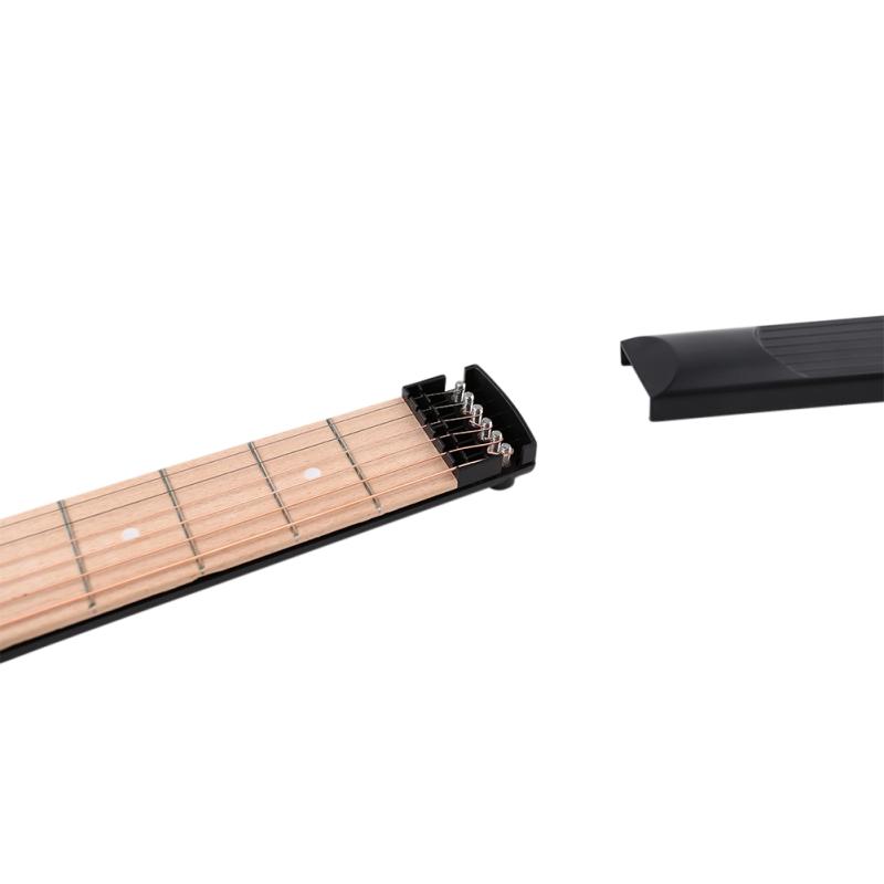 Портативный карманный инструмент для акустической гитары, аккордовый тренажер, 6 струн, 6 ладов, модель для начинающих