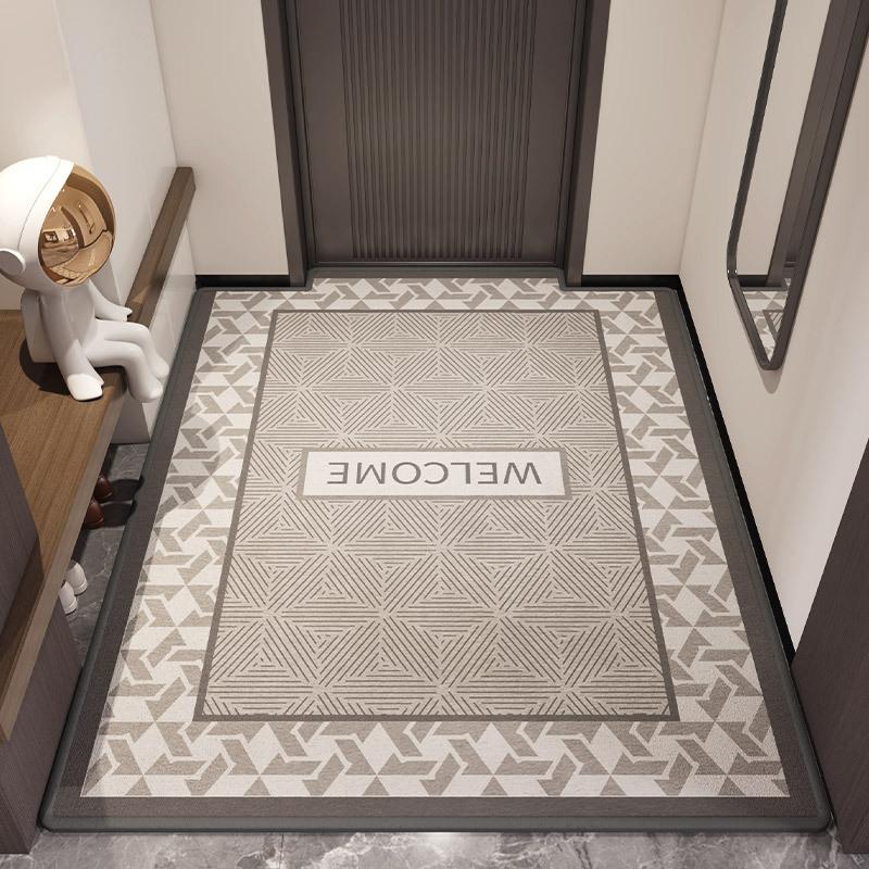 Коврик для входной двери Грязеотталкивающий и Противоскользящий Бытовой ковер Входной коврик для ног