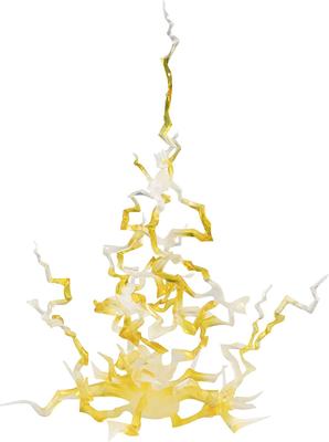 НАРОДЫ ТАМАШИИ Tamashii ЭФФЕКТ ГРОМА Желтая окрашенная готовая фигура Ver. Немасштабируемый АБС и ПВХ