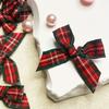 30pcs DIY Plaid Small Bow Home Gift Decoration Accessories
