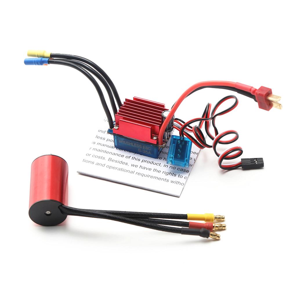 S2440 2440 Бесщеточный двигатель 4600KV 35A Бесщеточный ESC Электрический регулятор скорости Замена для