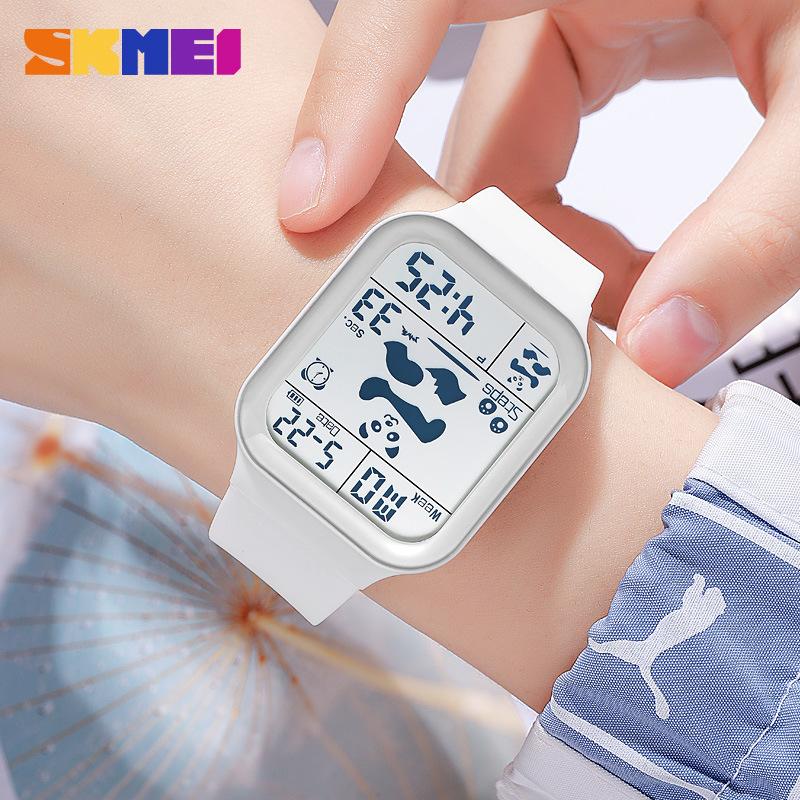 Moment Beauty 2024 Новые электронные часы для студентов, светящиеся водонепроницаемые электронные часы для пар, спортивные часы для активного отдыха