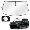 Cartist Toyota Land Cruiser Prado 150 Series Late Model Windshield Sunshade Sunline Sunset Sunfia Shade Curtain Multi Sunshade Model Blackout Shade