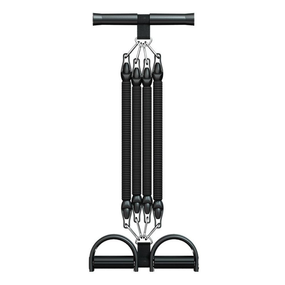 Нескользящий эспандер для лодыжек с ручками, веревка для растяжки ног для йоги и приседаний, домашние тренировки