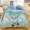 Anime Hatsune Miku Creative Peripherals Duvet Cover Merry Bedding Set Queen King Full Size for Holiday Bedroom Teens Women Gifts