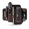 VIPERADE PJ35 Multi-Tool Sheath for Belt, Leather EDC Pocket Organizer for Men, EDC Leather Sheath, EDC Belt Organizer (Brown)