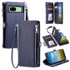 015 Style For Google Pixel 8a Wallet Case Drop-Proof Leather Phone Cover