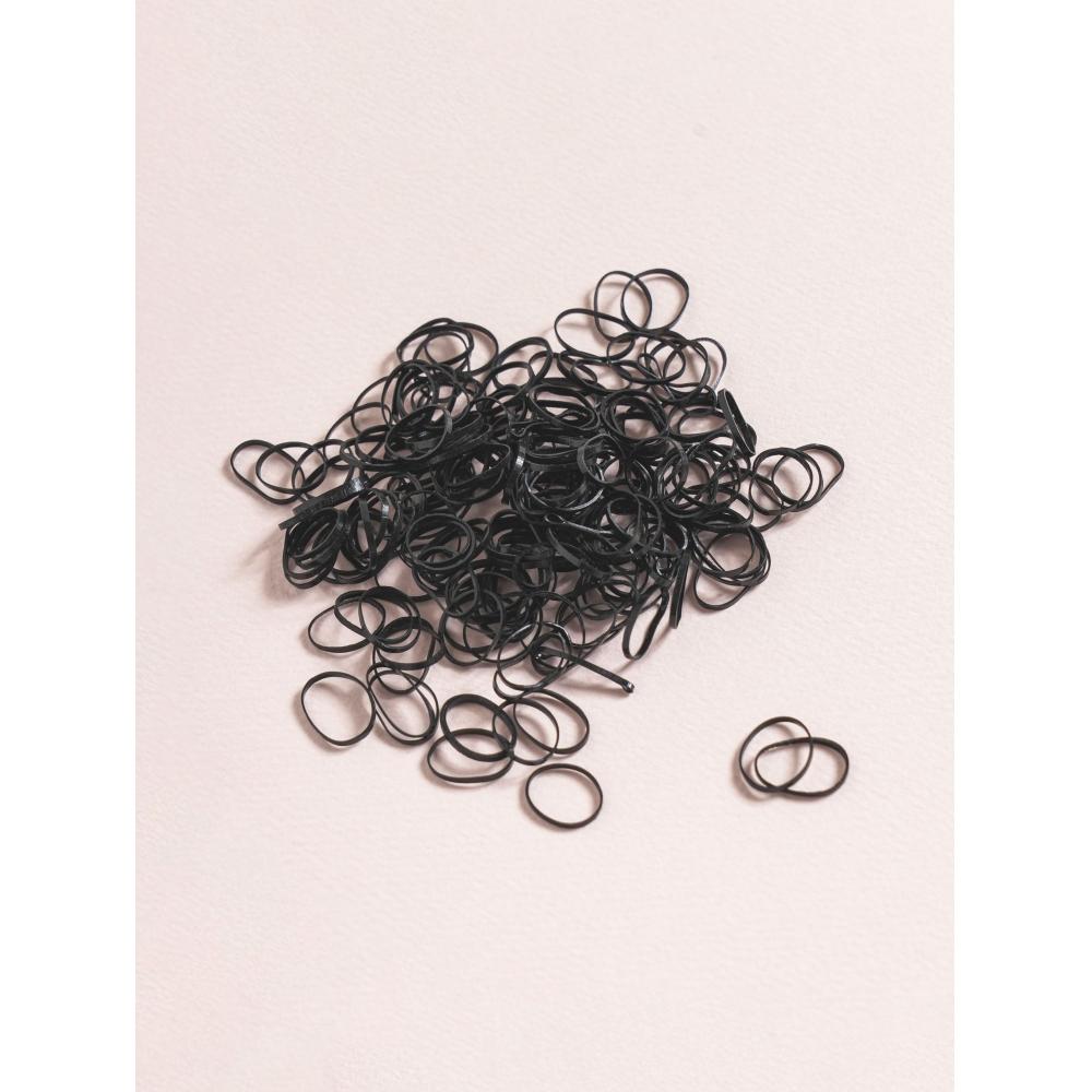 Daiso Mini Tpu Bands 200 шт., черные