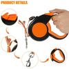 8M Retractable Dog Lead Heavy Duty Pet Walking Leash with Strong Reflective Tape Non-Slip Handle for Small Medium Large Dogs NEW