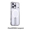 Прозрачный магнитный чехол-подставка CAXITON для iPhone 16 Pro Max