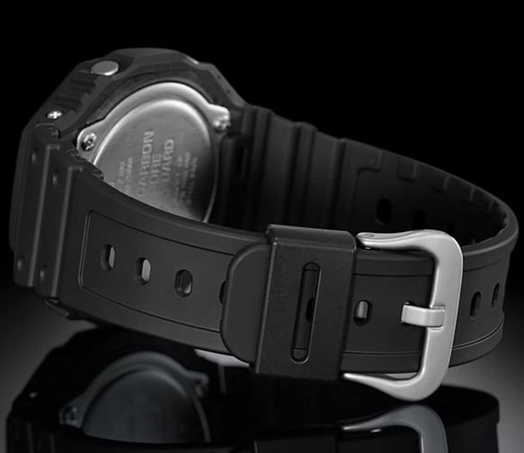 Casio Все черные часы Carbon Core Guard G-Shock GA-2100-1A1 Ana-Digi мужские [Товар]